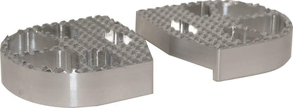 Hardline Products SFP-1 Estriberas para Eléctricas Stacyc, Husqvarna y KTM, Plateado