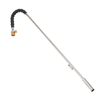 Flame King YSNPQ810CGA - Antorcha de propano con encendedor integrado, color plateado