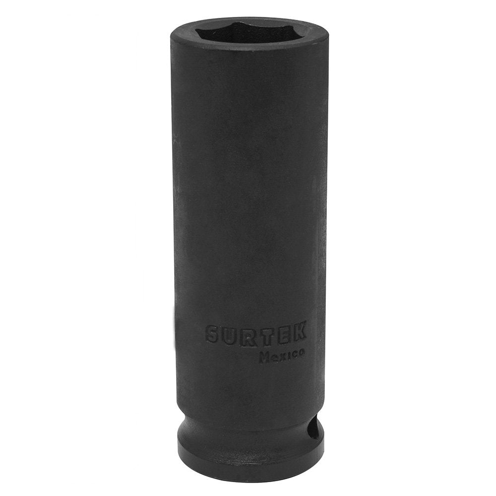 Surtek S7832HL Dado de Impacto Largo 1/2 pulg, 6 Puntas - 1-1 - 8"