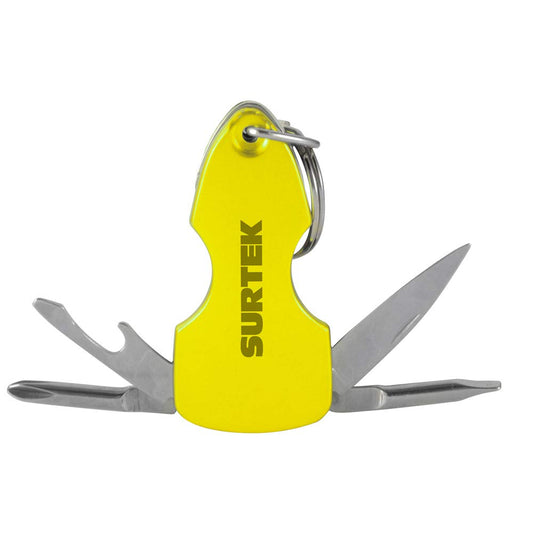 Surtek 120528 Pinza multiherramienta 6 en 1 tipo llavero