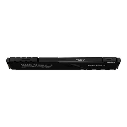 Kingston Fury Beast Black 16GB 3600Mhz DDR4 CL18 UDIMM Memoria Gamer Para PC Color Negro (KF436C18BB/16)