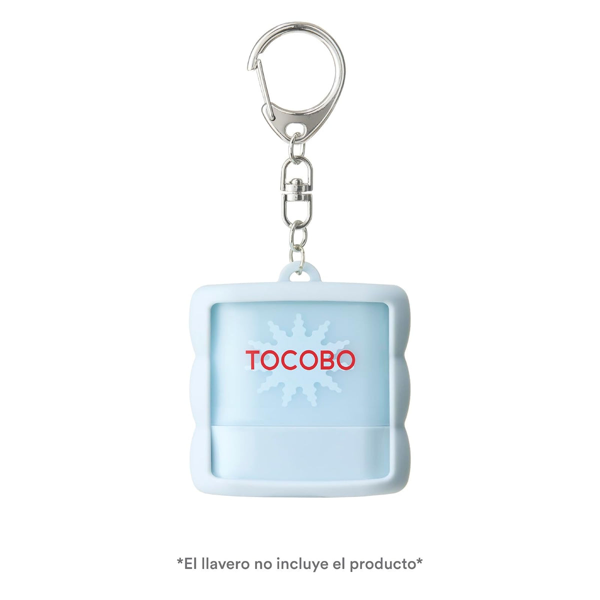 TOCOBO Key Ring Azul, Llavero Decorativo Compacto para Bolsa, Mochila o Llaves, Accesorio K-Beauty Coleccionable, No Incluye Solar