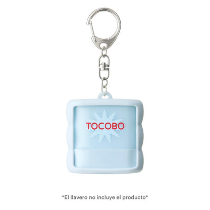 TOCOBO Key Ring Azul, Llavero Decorativo Compacto para Bolsa, Mochila o Llaves, Accesorio K-Beauty Coleccionable, No Incluye Solar