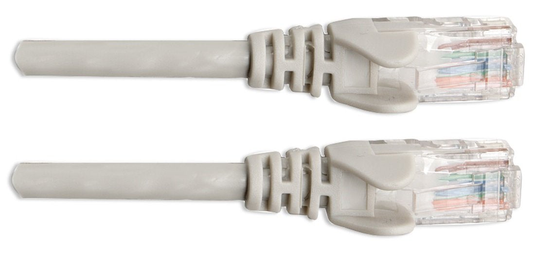 Intellinet Cat5E RCKACC990 - Cable Conexión de Red Ethernet, 15.0 m (50 ft), Gris (Grey)