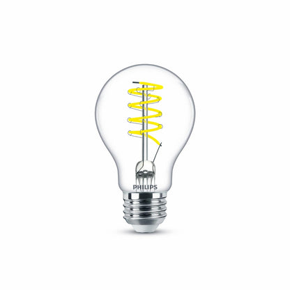 Philips LED Foco Vintage Espiral Diseño de Cristal Luz Fría