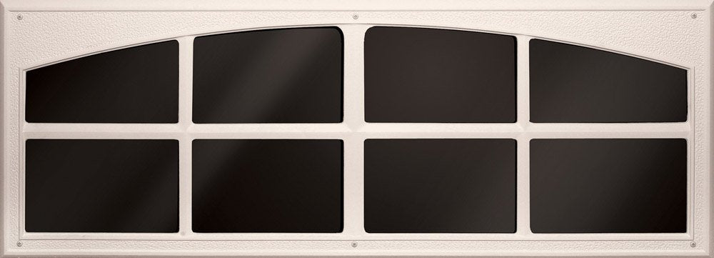 Coach House Acentos 45.75-inch pulg. por 16.75-inch pulg. Firma Windows Decoración para puertas de cochera, 45.75-Inch by 16.75-Inch, Almond - almendra