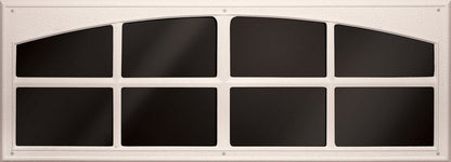Coach House Acentos 45.75-inch pulg. por 16.75-inch pulg. Firma Windows Decoración para puertas de cochera, 45.75-Inch by 16.75-Inch, Almond - almendra