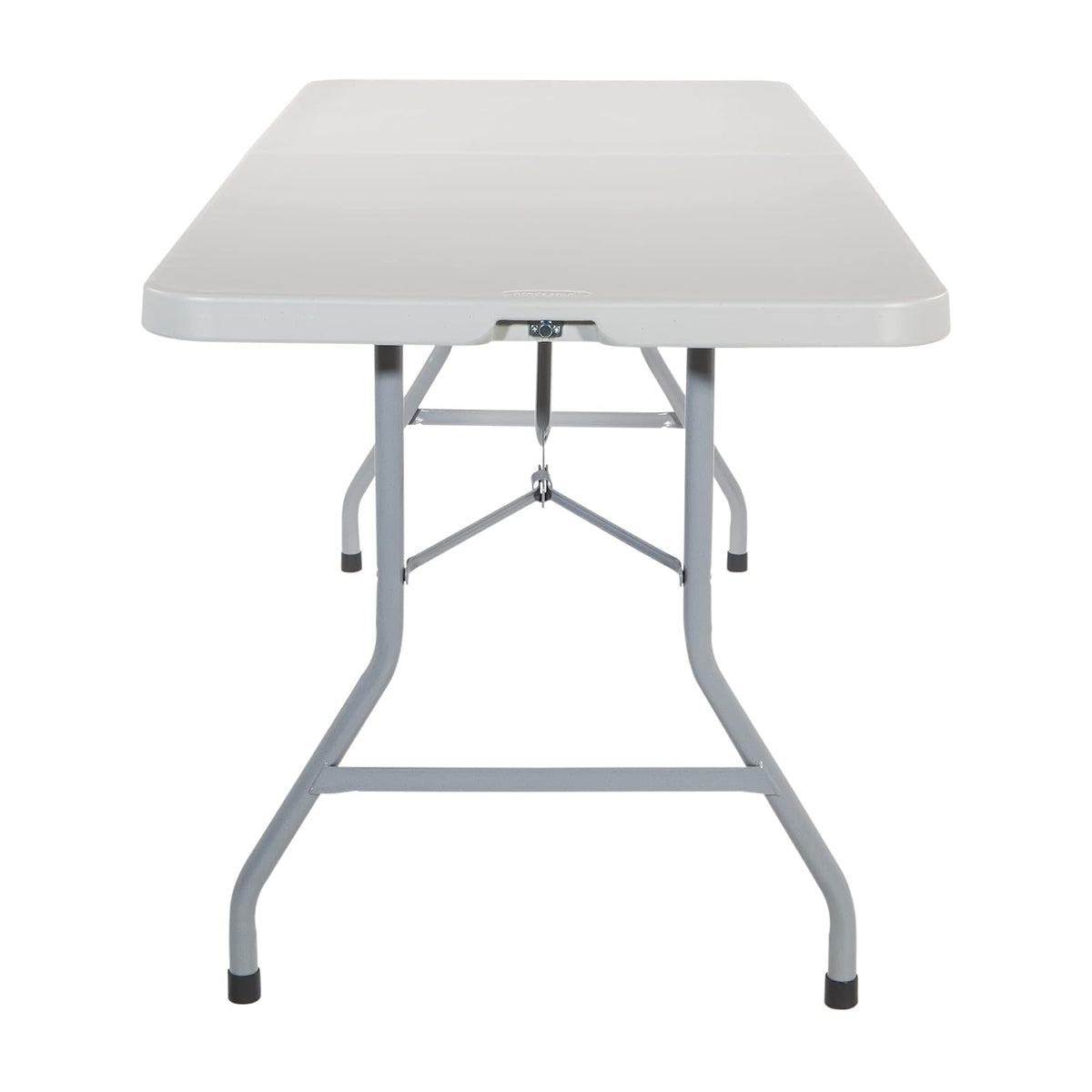 Office Star Resin Multipurpose Rectangle Table, 6-Feet, Center Folding