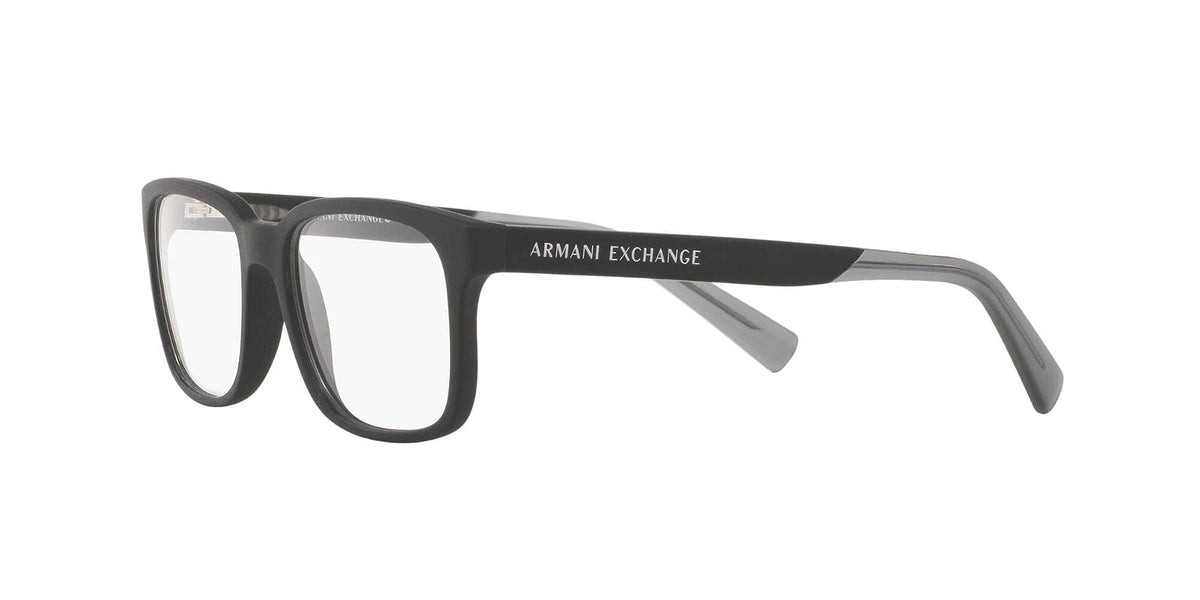 Armani Exchange Ax3029 - Marco cuadrado para anteojos graduadas para hombre
