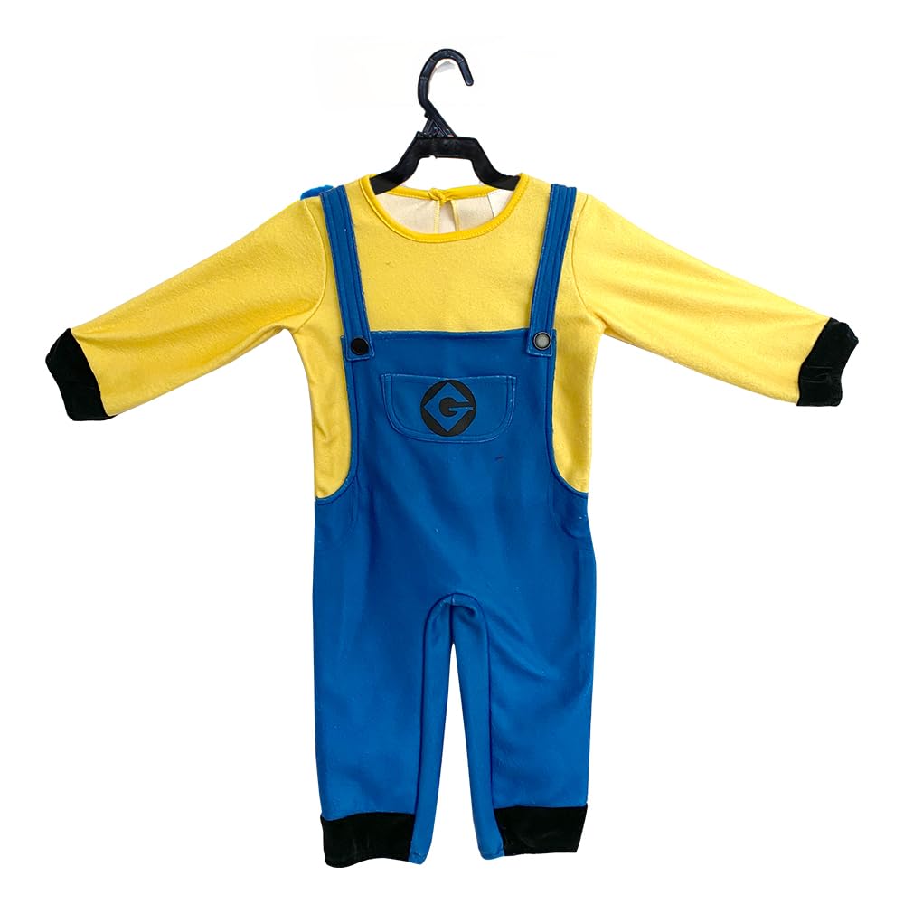 Fantasy Ruz, Disfraz Infantil para Toddlers, Minions, Modelo F13540-AZN3, Talla 3 años. Licencia original Illumination