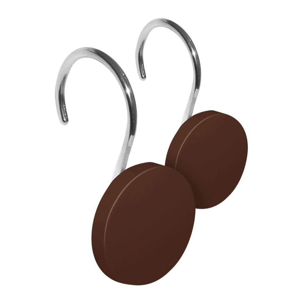Art & Home HB-5720 Cortina de Poliéster con Ganchos
