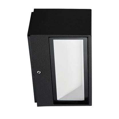 Tecnolite Lámpara de Exterior LED para Sobreponer HLED-370/N, 9 W, Luz Blanca Neutra, Negro