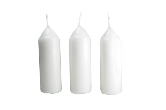 UCO 9+ Hour White Candles for Candle Lanterns (3.5 Inch), 3-Pack