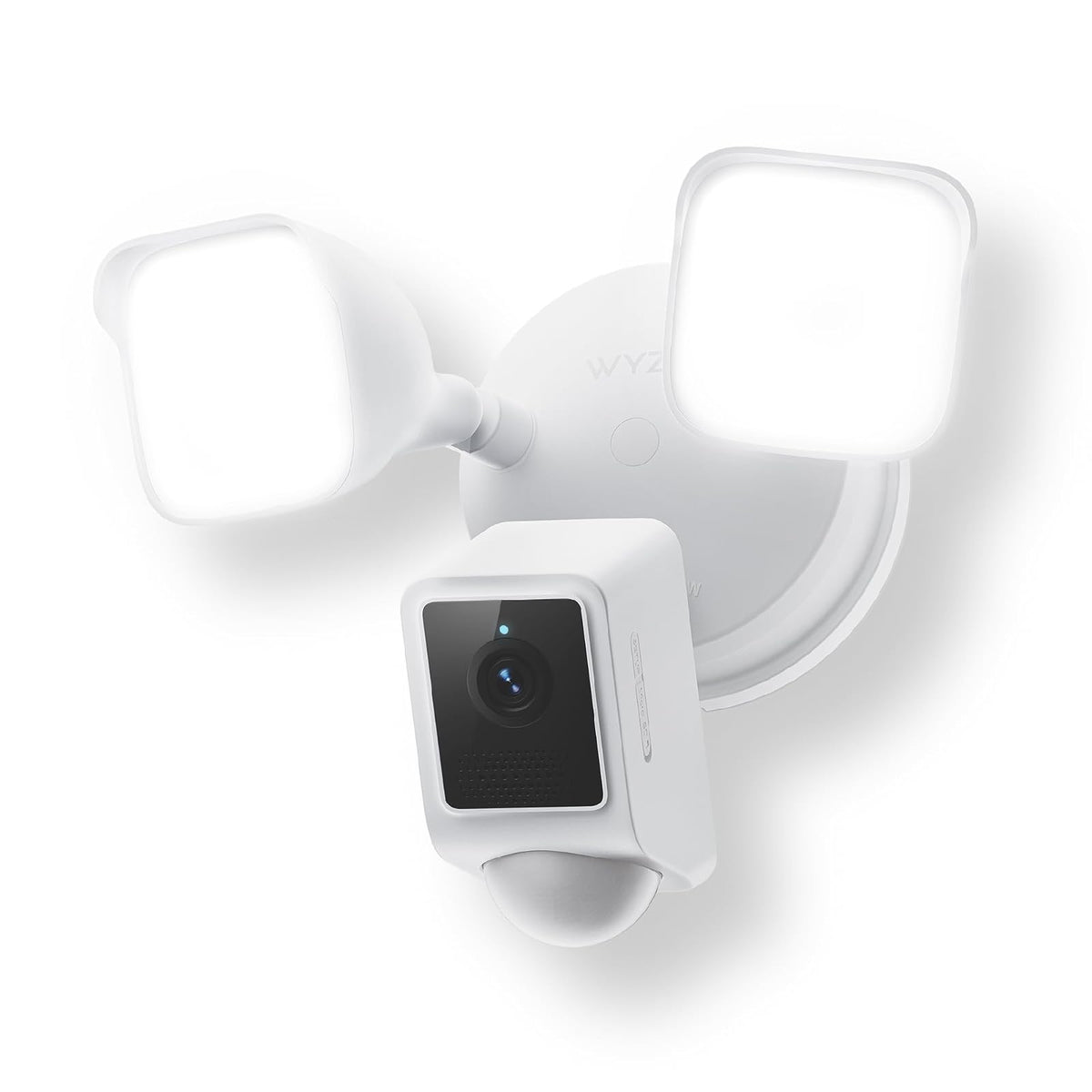 Cámara WYZE Floodlight v2 2K con Luz LED de 2800 Lúmenes - Blanco - Floodlight Cam Basic
