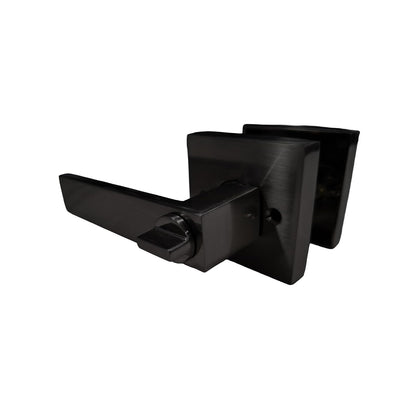 Yale Cerrojo manija premium de alta seguridad, para baño, linea castelli, color negro