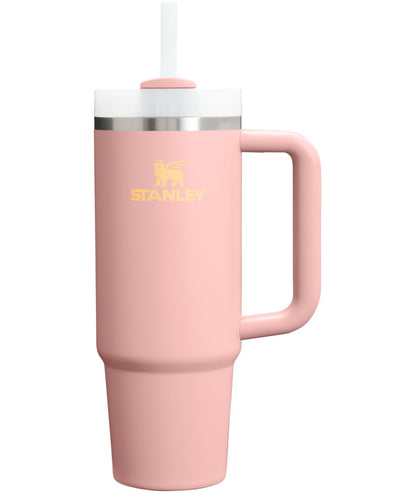 Stanley Quencher H2.0 Vaso con Popote y Tapa FlowState - 30 Ounces - Rosa melocotón