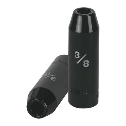 Truper Dado Largo de Impacto 6 Puntas, Cuadro 1/2" - 3 - 8"