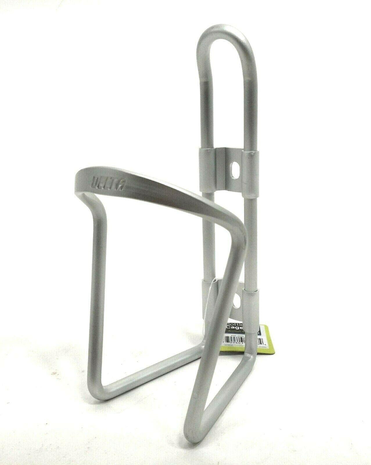 Delta Alloy Bottle Cage, Silver