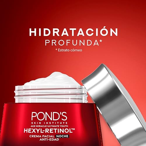 POND'S Crema Facial Antiedad Noche Age Miracle Ultimate Youth, 50g