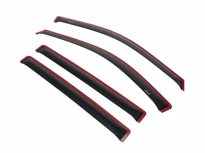 Auto Ventshade 194109 Protectores de Lluvia en Canal para Dodge Ram 1500 2009-2024 y Ram 2500 3500, 4 Piezas, Humo