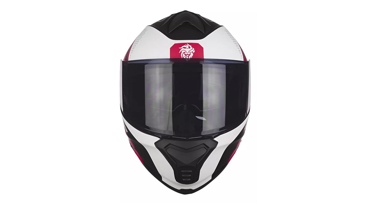 KOV Casco Thunder Revenge Rojo para Moto Integral Certificado Dot