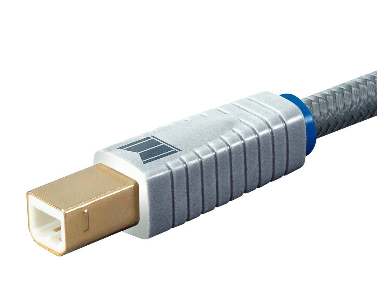 Monolith USB Digital Audio Cable - USB a to USB B - 2 Meter, 22AWG, Oxygen-Free Copper, Gold-Plated Connectors