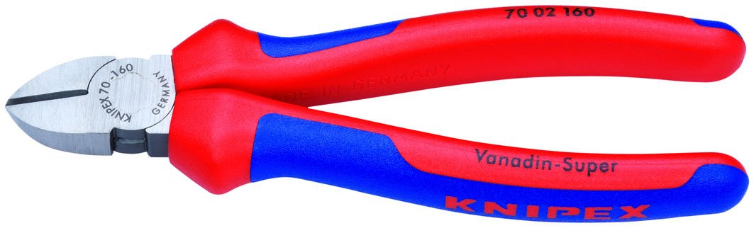 KNIPEX Herramientas - 3 piezas de combinación multicomponente, nariz larga, juego diagonal (2011)