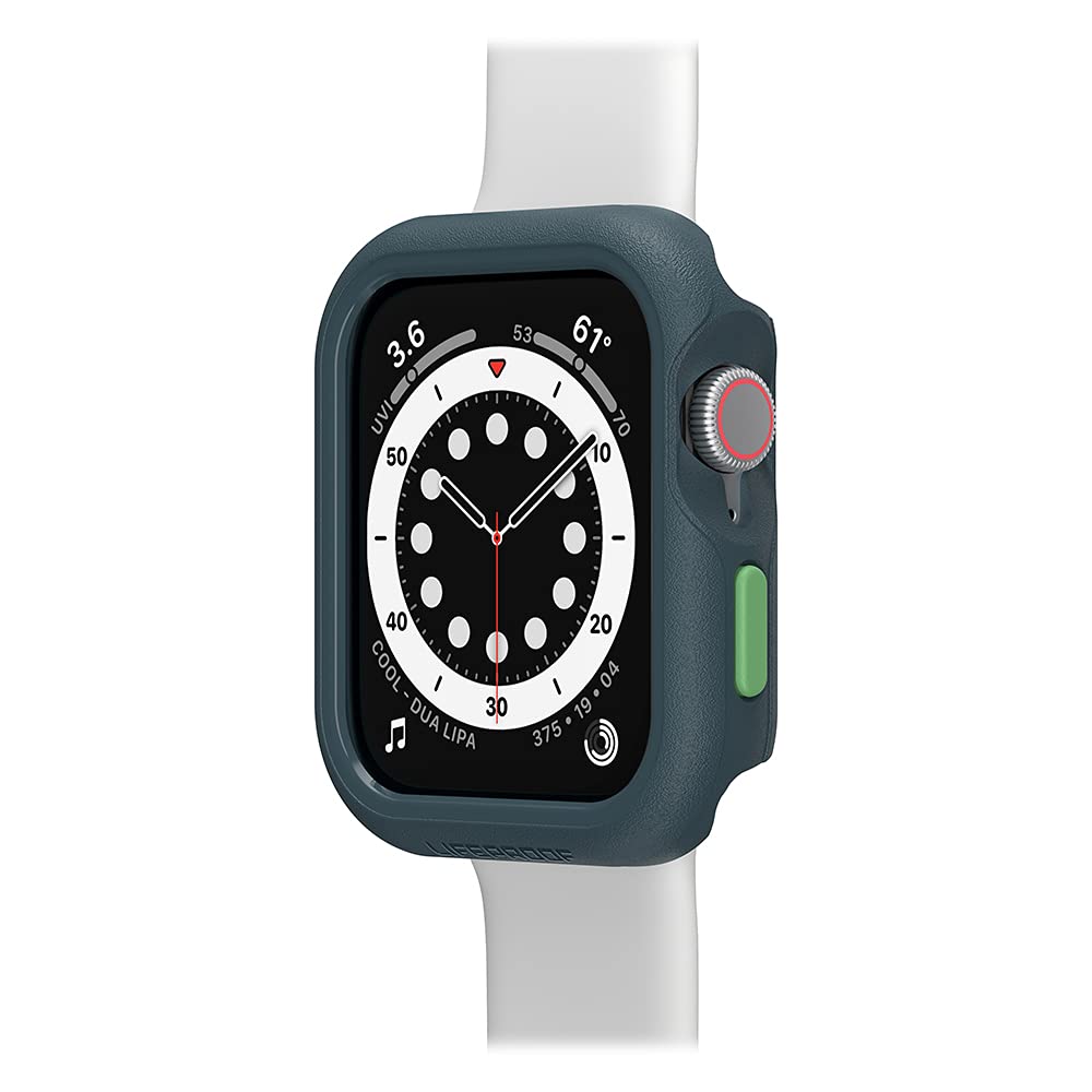LifeProof - Funda ecológica para Apple Watch Series 4/5/6/SE de 44 mm, color negro