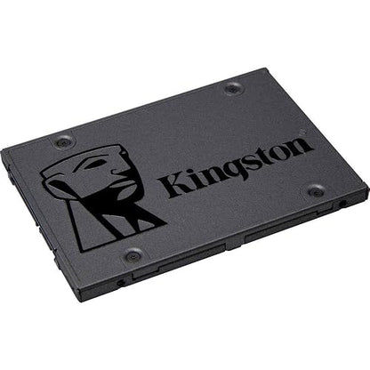 Kingston SSD A400, Capacidad: 960GB, Factor de Forma: SATA 2.5, Interfaz: SATA Rev. 3.0 (6Gb/s), Lectura: 500MB/s y Escritura: 450MB/s, Numero de Parte: SA400S37/960G
