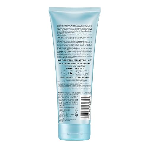 L'Oréal Paris Ever Pure Clarify & Restore Shampoo Efecto Detox, 200 ml | Fórmula vegana sin sulfatos ideal para pelo teñido. Hidrata, limpia a profundidad y aporta vitaminas con aroma de tipo spa.