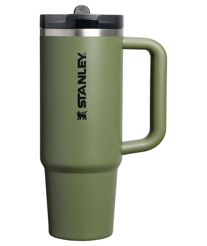 Stanley Quencher ProTour Vaso Térmico con Popote Abatible - 887.2 ml - Pino seco VRT