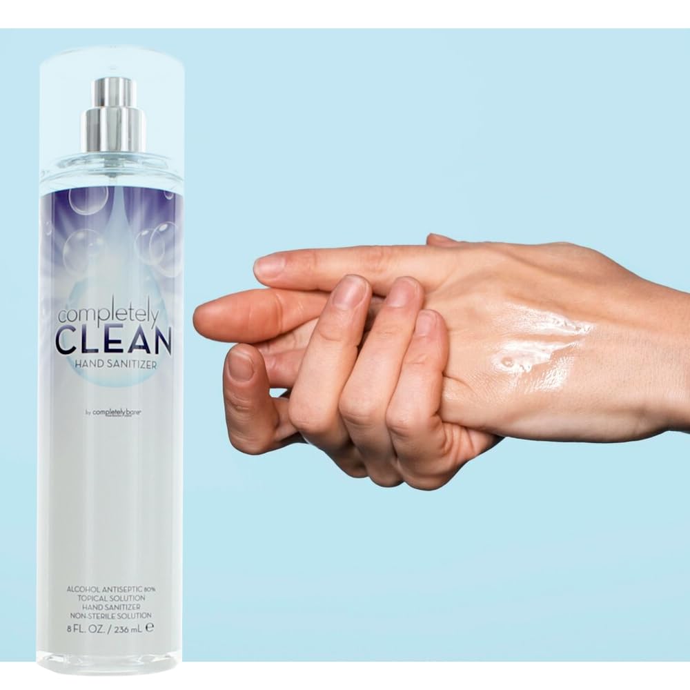 Completely Clean Hand Sanitizer by Completely Bare for Unisex - 8 oz Hand Sanitizer