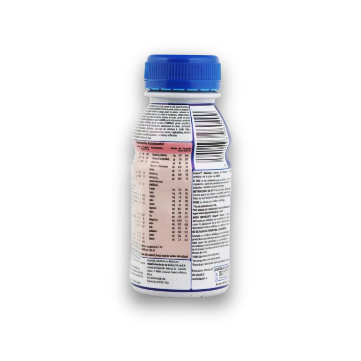 Ensure Advance Fresa – Formula Nutricional | Pack 16 piezas de 237ml | Bebida nutricional que favorece salud muscular y ósea brindando energía constante en formato práctico.