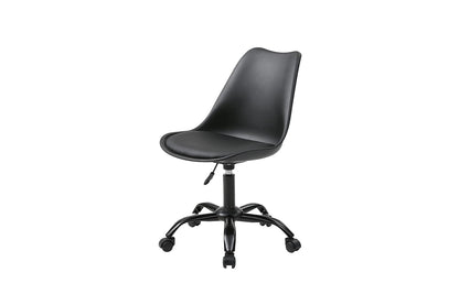Alterego - Silla de Oficina Moderna Diogenes, Color Negro