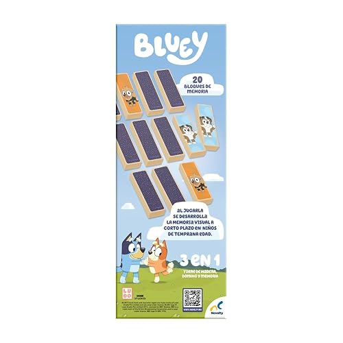 Torre De Madera 3 En 1 Bluey