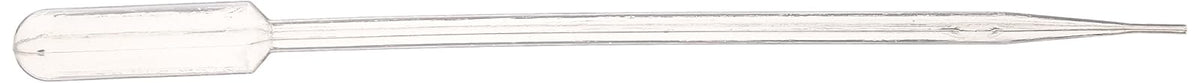 Globe Scientific 139050 Pipeta de transferencia extralarga de LDPE, no estéril, 300 mm de longitud, capacidad de 23,0 ml (caja de 100)