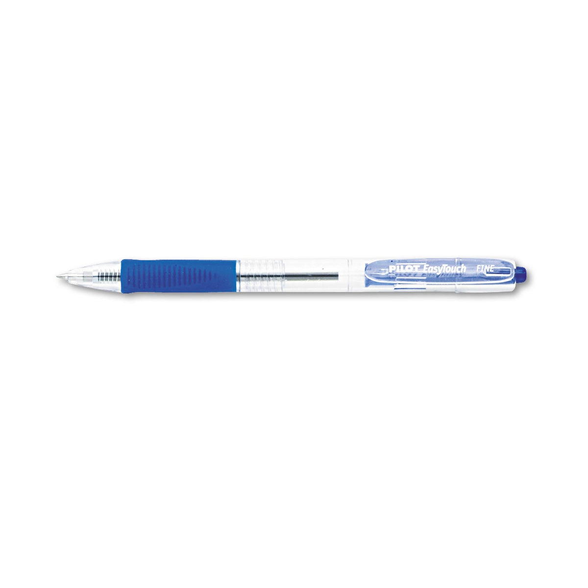 Pilot EasyTouch Bolígrafo Retráctil Punto Fino, Caja de 12 - Caja de 12 - Azul