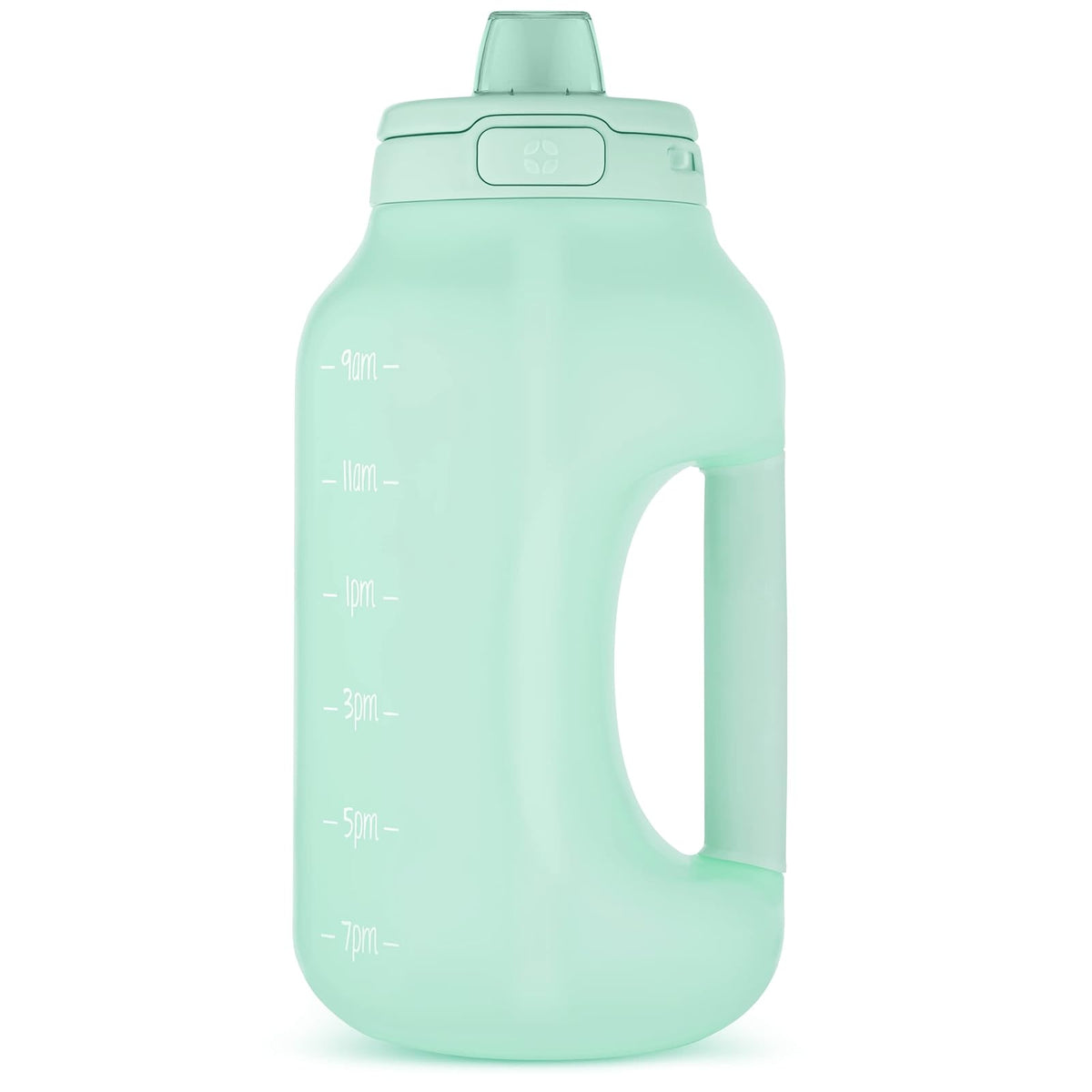 Ello Hydra Jarra de Medio Galón con Popote, 64 oz, Libre de BPA - Yucca - Modern