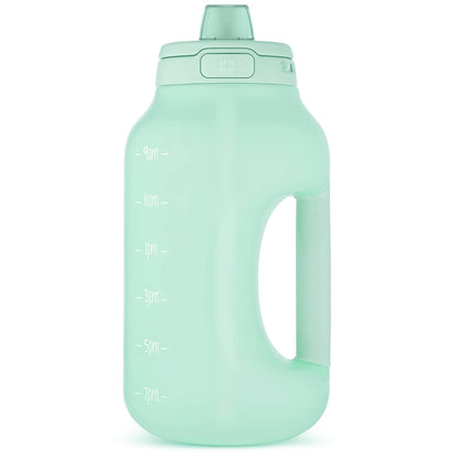 Ello Hydra Jarra de Medio Galón con Popote, 64 oz, Libre de BPA - Yucca - Modern