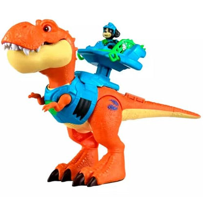Paw Patrol: The Dino Movie, Explore Timmy, Juguete de Dinosaurio Interactivo de 25,4 cm con Luces, Sonidos y Figura de acción de Rex, Juguetes para niños y niñas preescolares, a Partir de 3 años