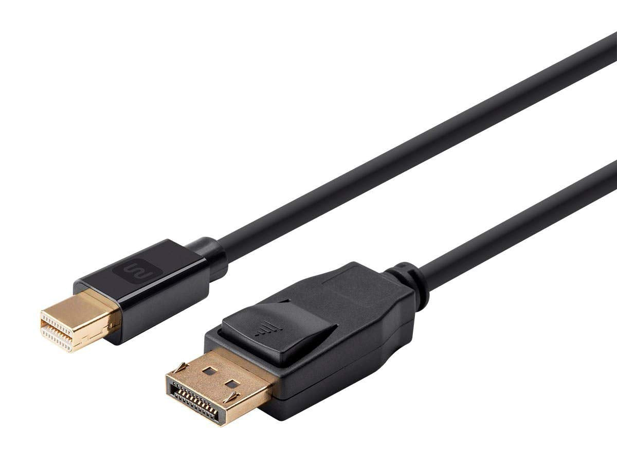 Monoprice Select Series Mini DisplayPort 1.2 to DisplayPort 1.2 Cable, 3ft