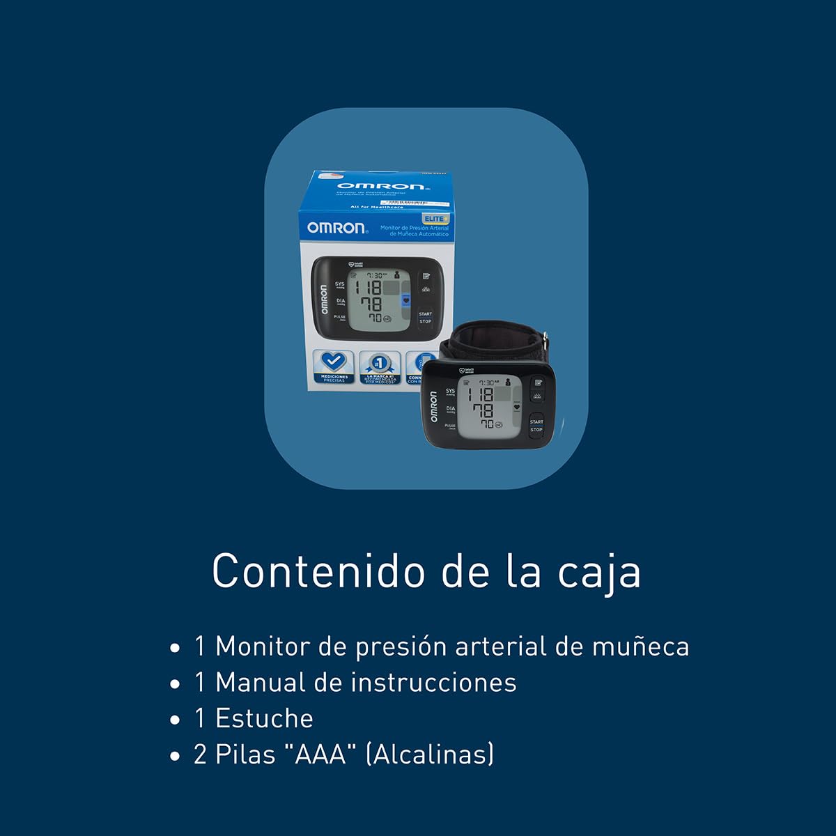 OMRON HEM-6232T Intelli IT – Baumanómetro Digital de Muñeca Portátil con Bluetooth y App OMRON Connect Gratuita, Clínicamente Validado