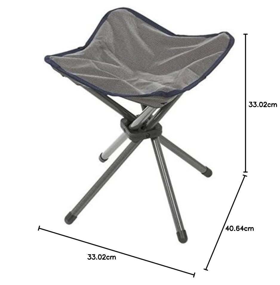 StanSport Taburete Plegable G-140 | Asiento Dacron, Una talla