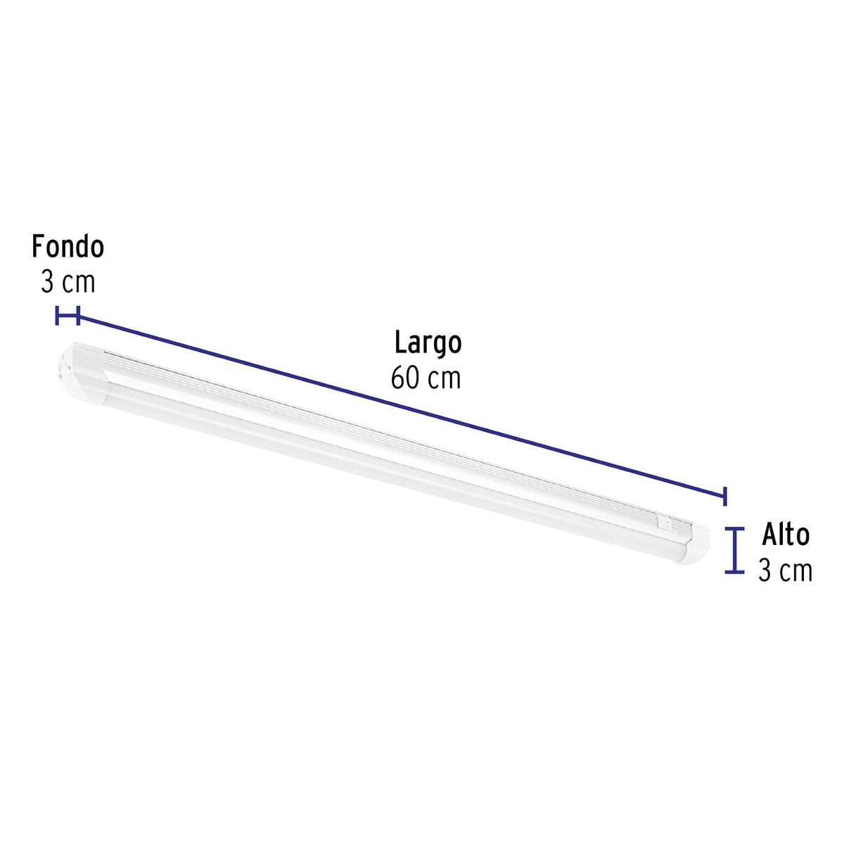 Volteck Lait GAB-002L, Luminario de LED para gabinete,