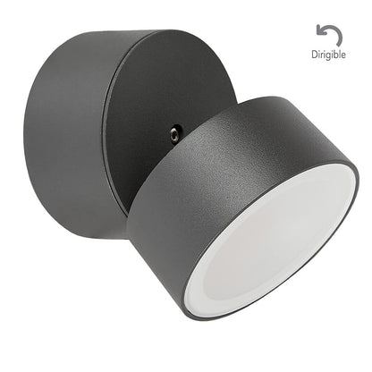 Tecnolite - Lámpara de exterior LED para sobreponer, 10 W, Luz Cálida Brillante