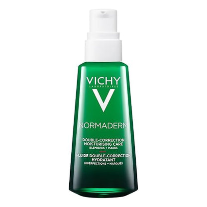 Vichy Normaderm Doble Corrección Anti-imperfecciones Dermatológico 50ml | Tratamiento Anti-Imperfecciones Hidratante que Corrige Brotes, Marcas, Reduce Poros y Regenera la Piel con Ácido Salicílico