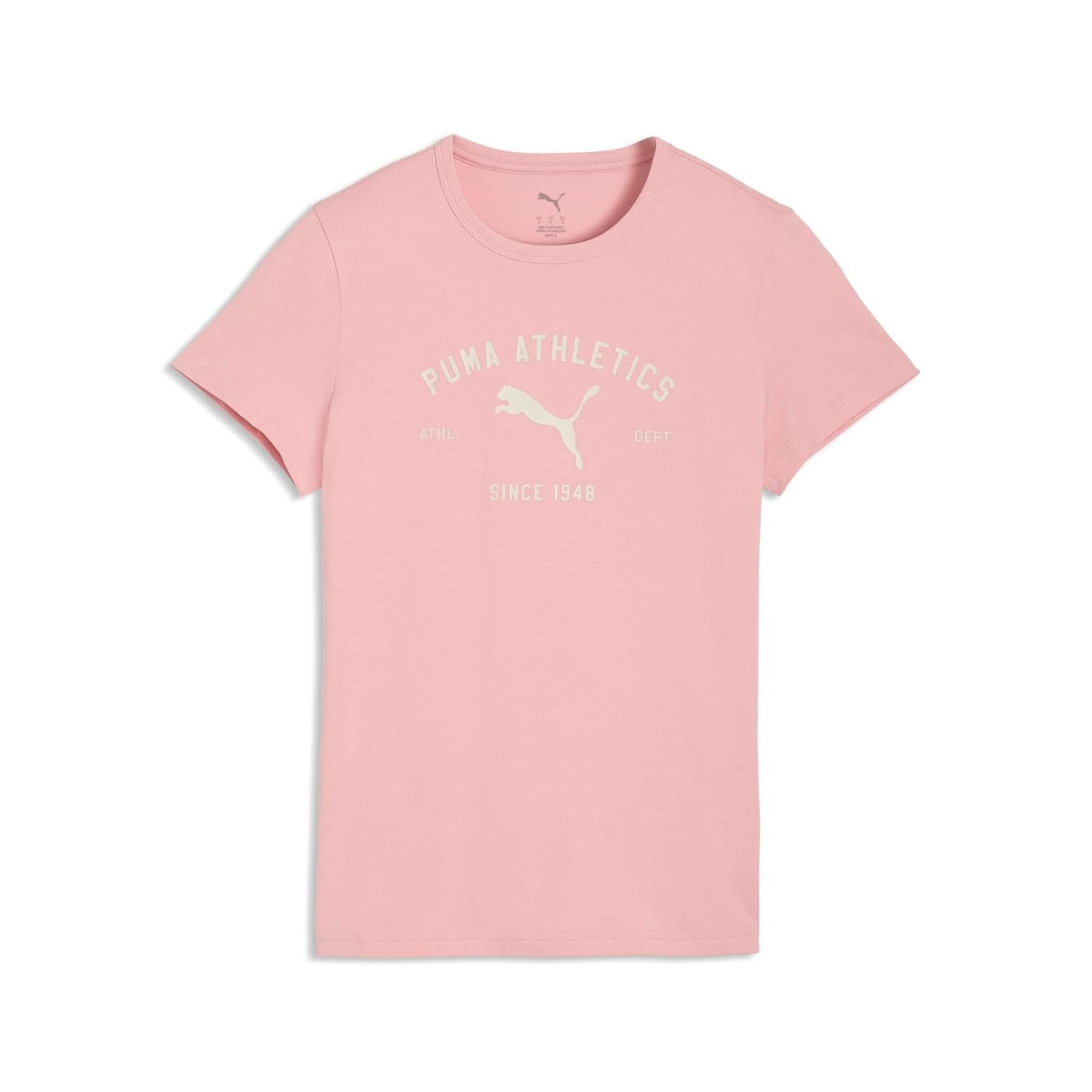 Puma, Playera Puma Class Graphic, Mujer, Rosa, Talla M