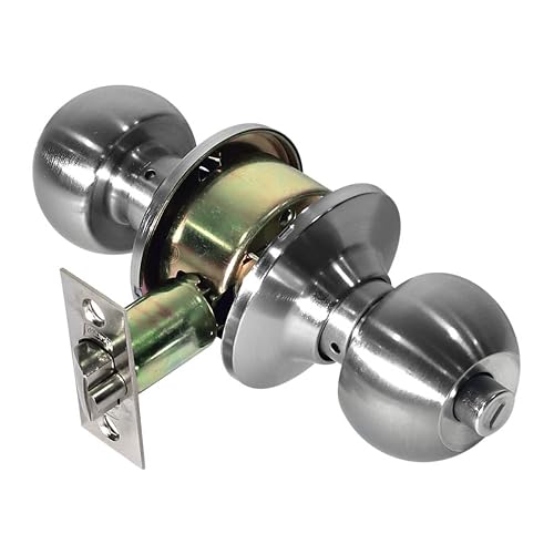 Phillips Cerradura Perilla Cilíndrica Recámara Cromo Puerta Izquierda/Derecha