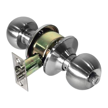 Phillips Cerradura Perilla Cilíndrica Recámara Cromo Puerta Izquierda/Derecha