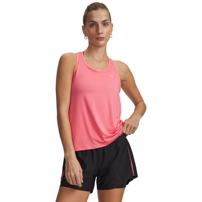 Under Armour Playera sin Mangas Train Tech Knockout Tank para Mujer Talla G Color Rosa